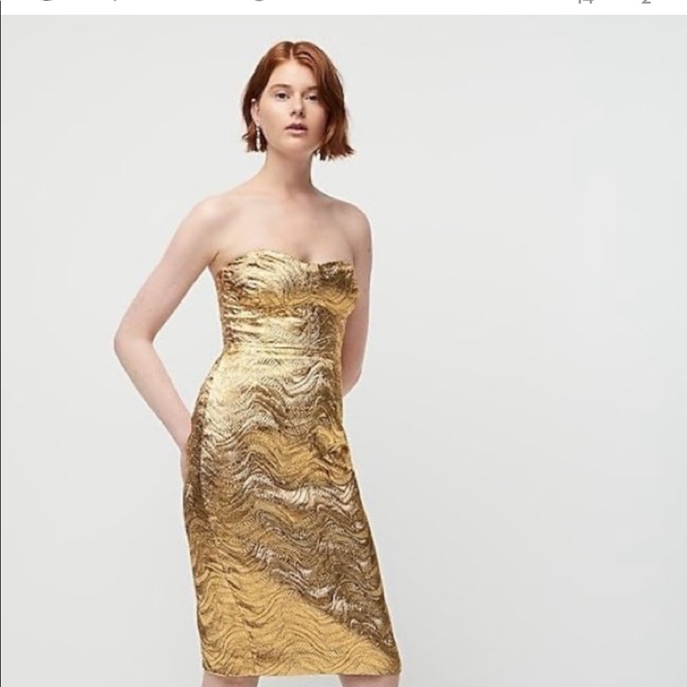 Size four - new with tags. Amazing j crew dress.